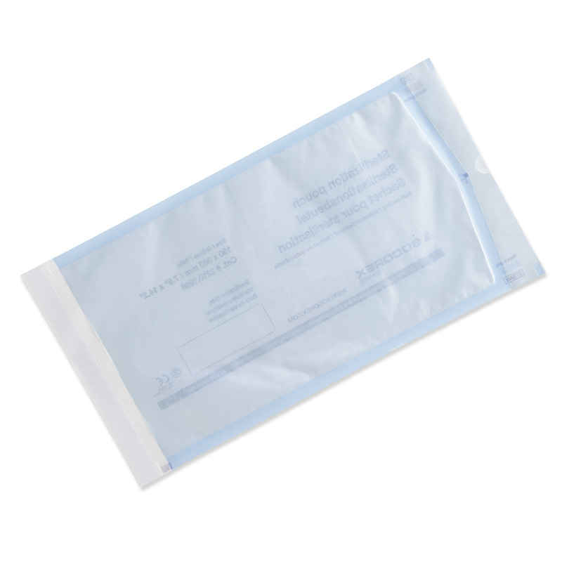 Sterilization Pouch 190x360 Mm   Back   Socorex