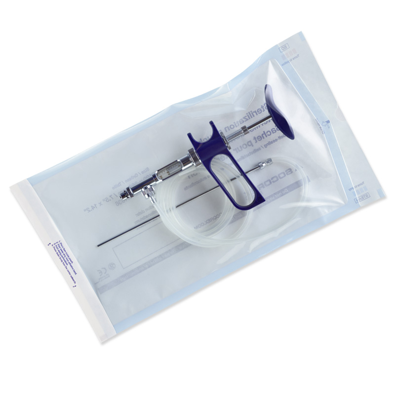 Sterilization Pouch With Syringe 187 Tube 1ml Socorex