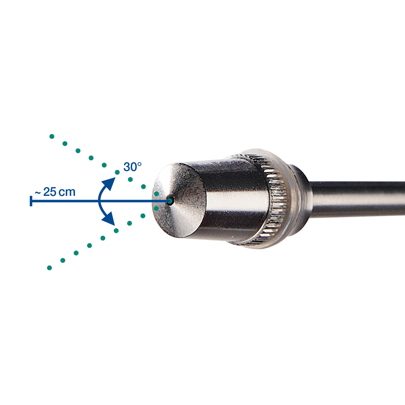 Cannula With Sprayer Nozzle