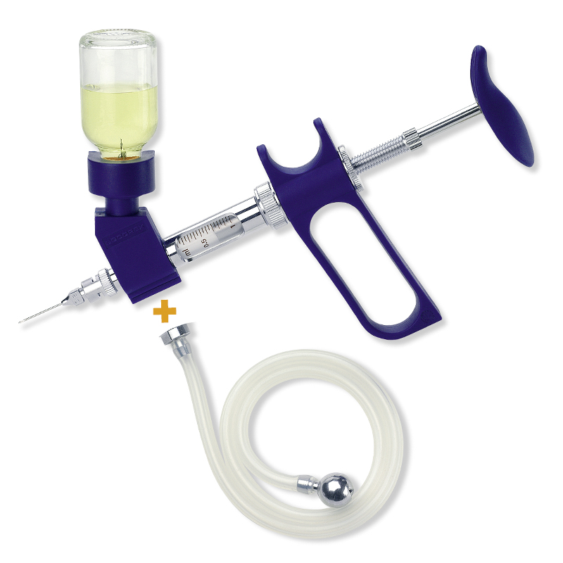 Socorex 187 Vial And Tube Feeding COMBO Syringe On Support