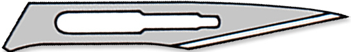 Feather No 11 Disposable Surgical Blade Socorex cadr