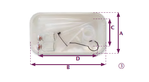 paper tray dimensions