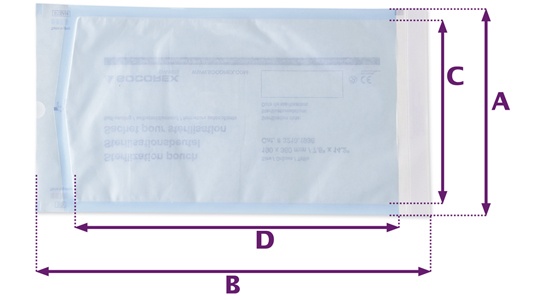 Sterilization Pouch Dimensions Socorex